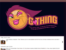 Tablet Screenshot of gthingbasketball.com